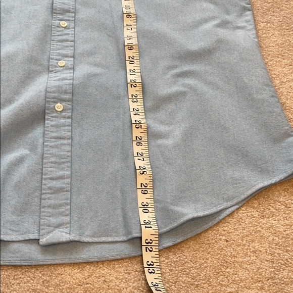Ralph Lauren Oxford Chambray Short Sleeve Shirt - Picture 5 of 9